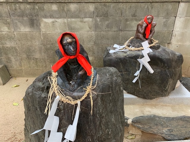 災難を防ぎ 幸福を招く 猿のお面 Coolverre